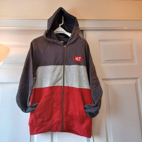 NWOT LRG Hoodie with zipper and front pockets (5213) - Picture 1 of 10